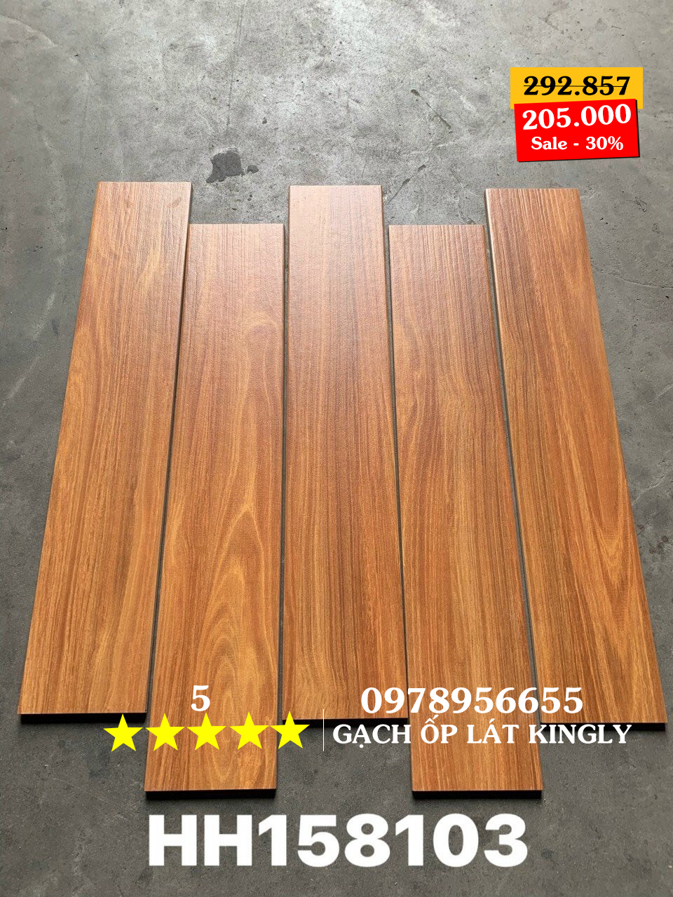 Gạch giả gỗ Trung Quốc 15x80 HH158103